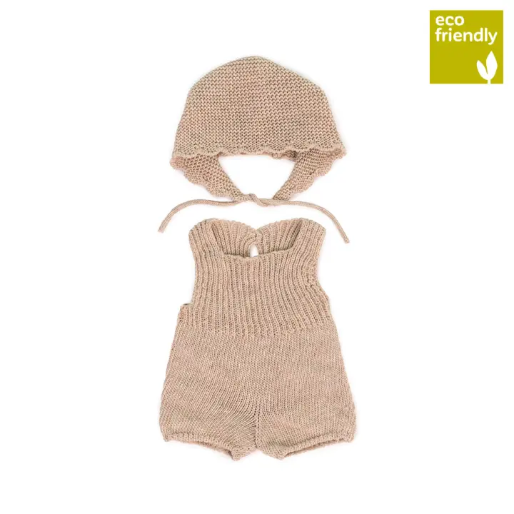 Conjunto Ropa de Punto 38cm - Pelele y gorro - 1