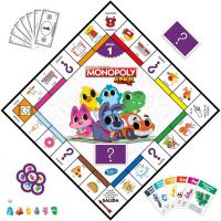Hasbro Gaming Monopoly Junior 2 Juegos en 1 + 4 años - details 3