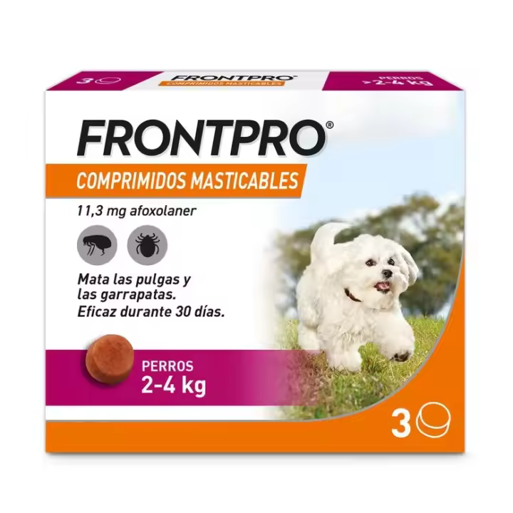 Comprimidos masticables para perros de 2 a 4 kg - 1