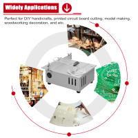 Taladro De Mesa Eléctrico Multifuncional 96W Con 7 Velocidades Ajustables Para Trabajos De Carpintería Máquina De Corte DIY Para El Hogar - details 2