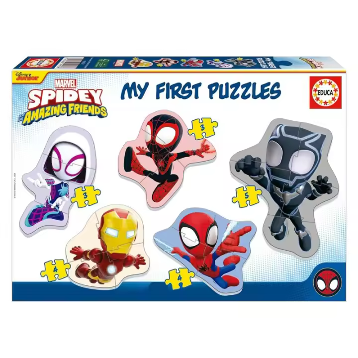 Spidey My first puzzles set de 5 puzzles progresivos 19953 EDUCA BORRAS - 1