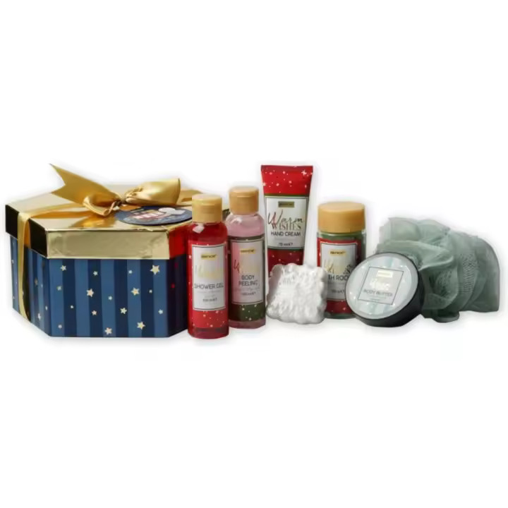 Set de Baño Sence Warm Wishes: Regalo de Cuidado Corporal para Relajarse Después de las Vacaciones – Perfecto para Navidad - 1