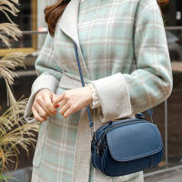 Bolso De Hombro Para Mujer Lujo Con Doble Cremallera Cuero PU Suave Bolso Cruzado Con Teléfono Monedero Clutch De Moda Estilo Mariposa - details 2