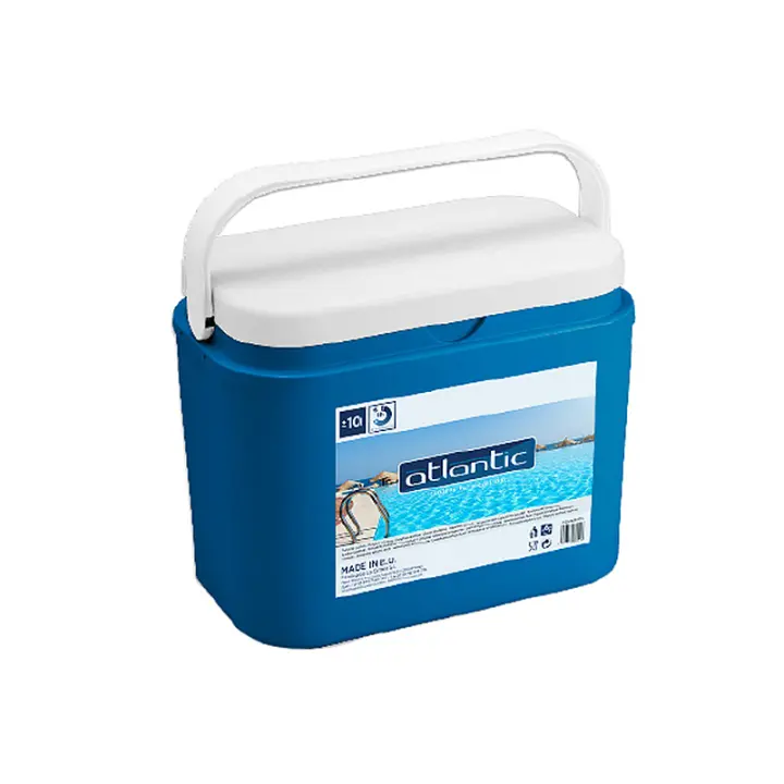 STARLEY-Nevera Portátil Térmica Azul y Blanco Polipropileno Ideal Para Actividades al Aire Libre en el Jardín Camping Barbacoas Pisicna Playa Capacidad - 10 Litros / 18 Litros / 24 Litros / 30 Litros - 1