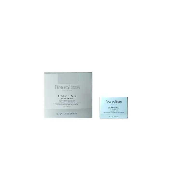 Natura Bisse Diamond Luminous Perfecting Cream, crema rejuvenecedora correctora de manchas 50 ml + minitalla premium diferente de regalo - 1