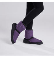 Botas de Baile de Ballet Jazz para Mujeres y Niñas Calzado de Práctica de Algodón Suela Suave y Cálido para Invierno - details 7