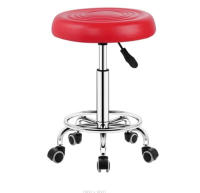 TABURETE , elevador de escritorio frontal con taburete alto, silla giratorio patas de con rueda de estilo nordic,Silla giratoria de Bar alta ajustable,  bar oficina hogar 45-57cm - details 4