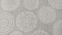 Texna Tela Loneta Estampada por metros Modelo Mandala Beige o Gris ancho 280 cmts - details 5