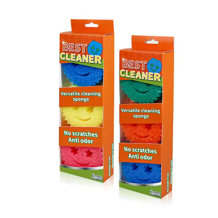 Esponjas de Cocina Multiusos - Paquete Múltiple, Estropajos para Lavado de Platos, Cambian de Textura con la Temperatura, No Rayan, Limpieza Eficiente para Cocina y Hogar - 1