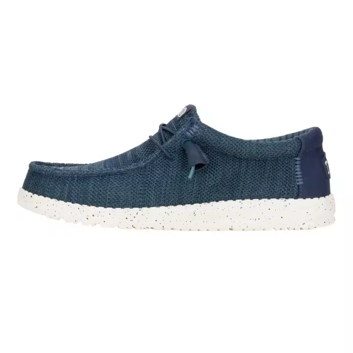 Hey Dude Wally Stretch Mesh Hombre - Mocasines italianos casual - Extraligeros y cómodos - 1
