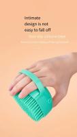 Cepillo De Baño Para Mascotas De Silicona Suave Masajeador Con Gel De Ducha Herramienta Limpia Para Perros Y Gatos Suministros De Peluquería - details 4
