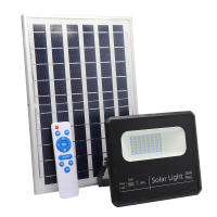 Proyector  de luz Solar fabrilamp modelo Malaquita foco de luz de 20w 6500k Negro 1800lm (17x19,5x5)(35x23,5x2)cm Mando Y Cable 5m - details 0