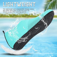 Zapatillas De Agua Para Hombre Quick-Dry Aqua Socks Deportivas Para Playa Natación Surf Material De Suela De Goma Cómodo Y Transpirable - details 1
