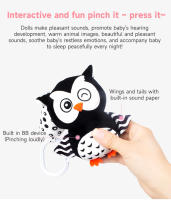 Juguete Colgante Para Bebé Nuevo Con Alto Contraste Negro Y Blanco Mocion De Campanas Suave De Peluche Rattle Educativo Para Infantes De 0 a 12 Meses - details 7