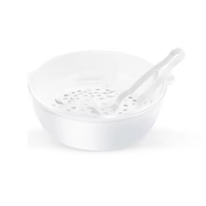 Esterilizador De Botellas De Microonda Con Vapor Ajustable Para 6 Botellas Bebidas Pacífica Copos Desinfecta En 2-6 Minutos - 1