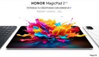Tableta - HONOR MagicPad2 12GB+256GB, Black / Moonlight White, AMOLED 3K de 144 Hz, Pantalla AI Eye Comfort｜IA al nivel de un PC, Productividad Ultra Eficiente｜8s Gen 3, Chip Snapdragon IA - details 0