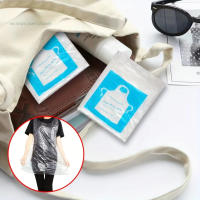 Delantal Tatuaje Desechable Para Adultos 25/50/100 Piezas Anti Polución Transparente Cubierta Limpia De Ropa Estéril Tipo De Delantal Sin Mangas Material PE - details 3