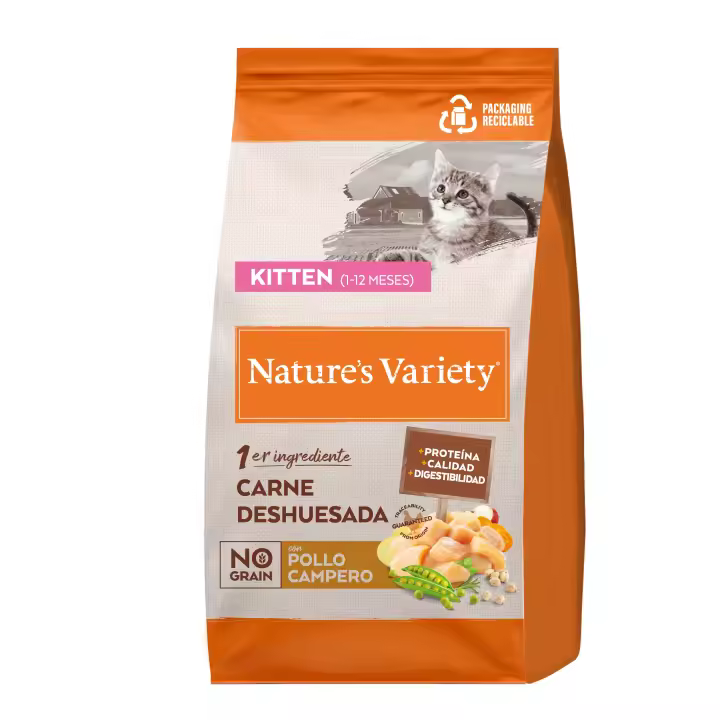 NATURE´S VARIETY CAT NO GRAIN KITTEN CHICKEN 1,25KG - 1