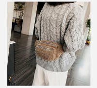 Bolsa De Pecho De Peluche Nueva Para Mujer Bolso Transversal De Otoño E Invierno Estilo Moda Bolsa De Hombro Pequeña - details 11