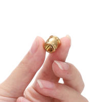 10Pcs Perlas De Acero Inoxidable Con Grandes Agujeros 4-10mm Para Creación De Joyas Pulseras Y Collares DIY - details 5