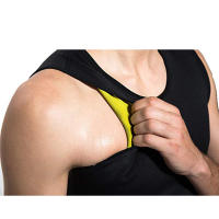 Chaleco De Sauna Para Hombres Entrenador De Cintura Sudadera Ajustador De Cuerpo Quemagrasa Top De Gimnasio Fitness Correas De Grasa - details 5