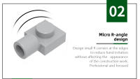 Bloques Compatible Con Lego 1x1 3024W 432Pcs Kit De Construcción DIY Para Niños Con Bloque De Cilindro Accesorios De Color Unisex - details 5