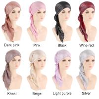 Gorro De Quimioterapia Para Mujer Pre-Apellado Pañuelo De Hijab Protector Contra La Pérdida De Cabello Turban De Cabeza Unisex - details 0