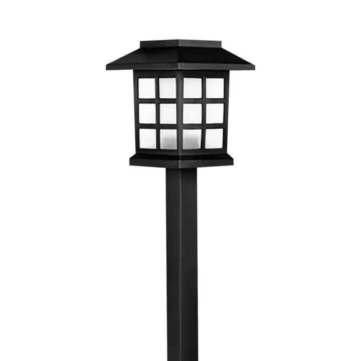 MATEL Piqueta LED Solar Farol Crepuscular Luz Cálida 2 Unidades - 1