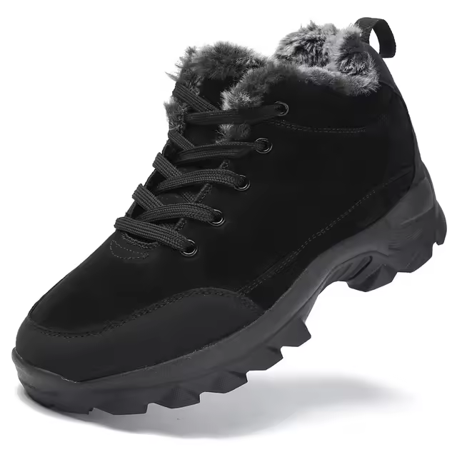 Botas De Nieve Para Hombre Botines De Invierno Deportivas Ligeros Suela EVA Material De Suela De Poliéster Suela De Faux Suede - 1