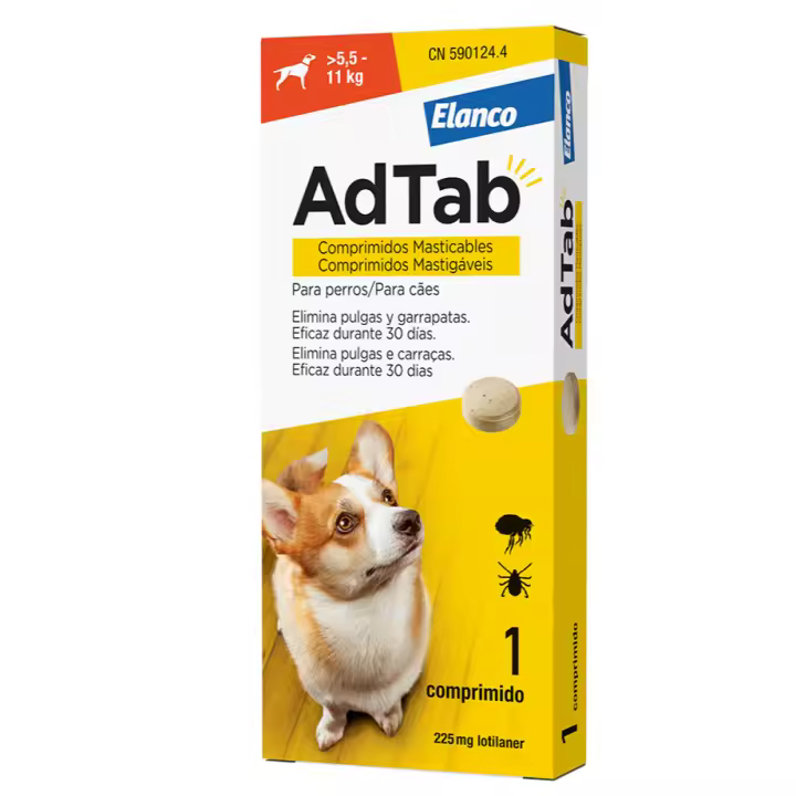 ADTAB 225mg Perro (5,5 a 11 kg) (1 comprimido) - 1