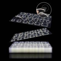 100 Hojas De Pegatina Doble Cara Invisible Super Pegajosa Para Manicura Y Uñas Pegatina Hidrofóbica De Gel De Jalea Para Decoración Y Adhesión - details 0