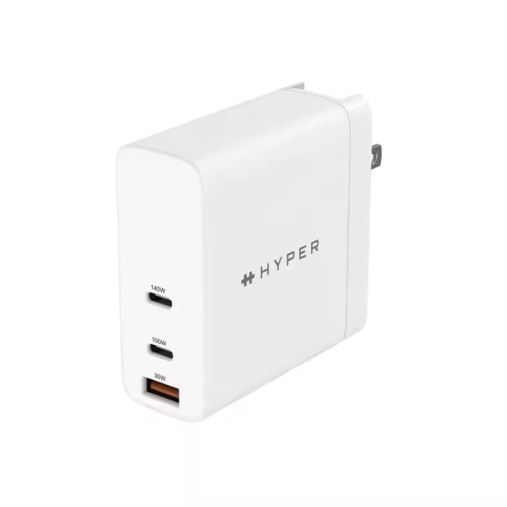 CARGADOR ADAPTADOR HYPER HYPERJUICE 140 W GAN CHARGER - GLOBAL - MULTI-PORT - 1