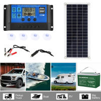 Panel Solar De 1000W 12V Con Controlador 60A 100A Cargador Para Teléfono RV Coche MP3 PAD Suministro De Batería Al Aire Libre - details 2