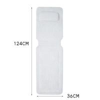 Almohadilla De Baño PVC Espuma Transpirable Con Capas De Malla 3D Y Cojín Para Cuerpo Completo Tapete Antideslizante Spa De Bañera Matrícula De Almohadilla - details 6