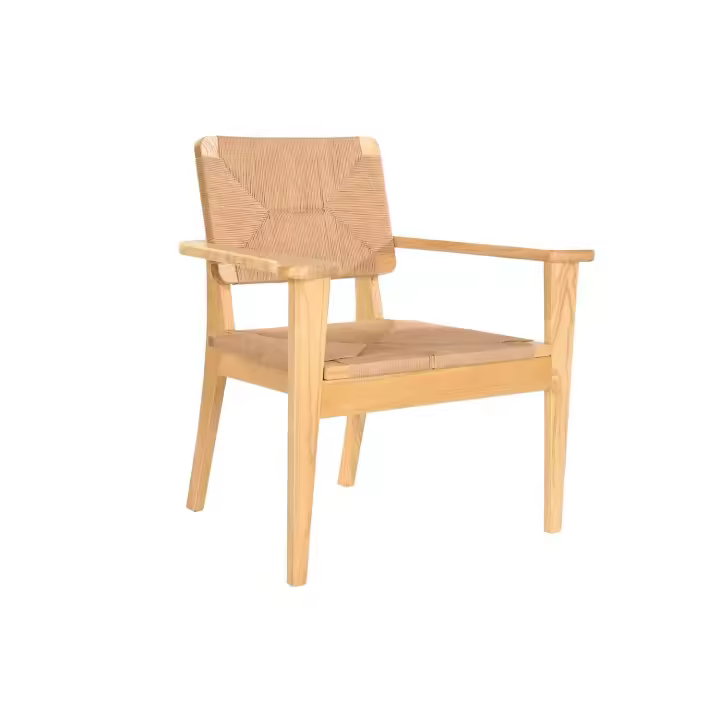 SILLA OLMO FIBRA 83X62X84 NATURAL FIJALO MB202810 - 1