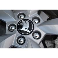 4-Pack - Skoda Center Caps / Wheel Hub Emblems - Car 65 mm - details 2