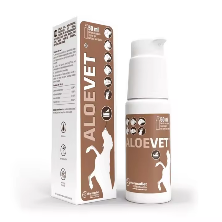 Aloevet gel 50ml Pharmadiet para perro y gato - 1