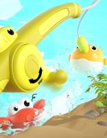 Juego De Juguetes Para Baño Para Niños Con Red De Pesca Magnética Y Luz LED Regalo Ideal Para Niños Edad Recomendada 3-12 Años - details 4