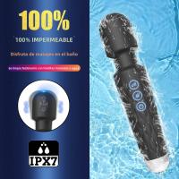 Vibrador Potente Para Mujer G-Spot Estimulador De Clítoris Dildo AV Massajeador De Vagina Juguetes Sexuales Para Adultos 18+ Control Manual USB Silicone - details 3