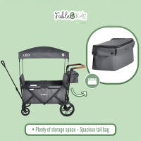 Carro de Mano LEO X2 Lite con Techo Plegable Onyx Negro - Seguridad Garantizada - details 18