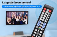 Control Remoto De Repuesto BN59-01179A Para Televisores LED Samsung Modelos UN55H6350AFXZA UN60H6300 UN32H5500AFXZA UN40H5500AF UN48 Compatible Con IR 433 MHz - details 2