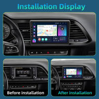 Podofo Radio de coche Android 2 Din para SEAT Leon 2015 2016 2017 2018 Carplay 8+128GB AI Voice WIFI+4G DSP GPS Navegación Multimedia Reproductor de Video - details 1