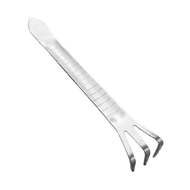 Rake De Acero Inoxidable Para Raíces De Bonsái Con 3 Puntas Herramienta De Jardinería Para Transplantación Y Suavizar La Tierra - 1