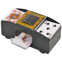 vidaXL Juego combinado póker/blackjack con 600 fichas láser aluminio - details 2