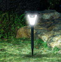 Spotlight Solar Exterior 5500K Luz De Jardín Decorativa Para Patio Yard Lámpara De Pared Solar Con Inducción Luz De Suelo Para Jardín Moderna IP65 ABS Batería De Litio - details 18