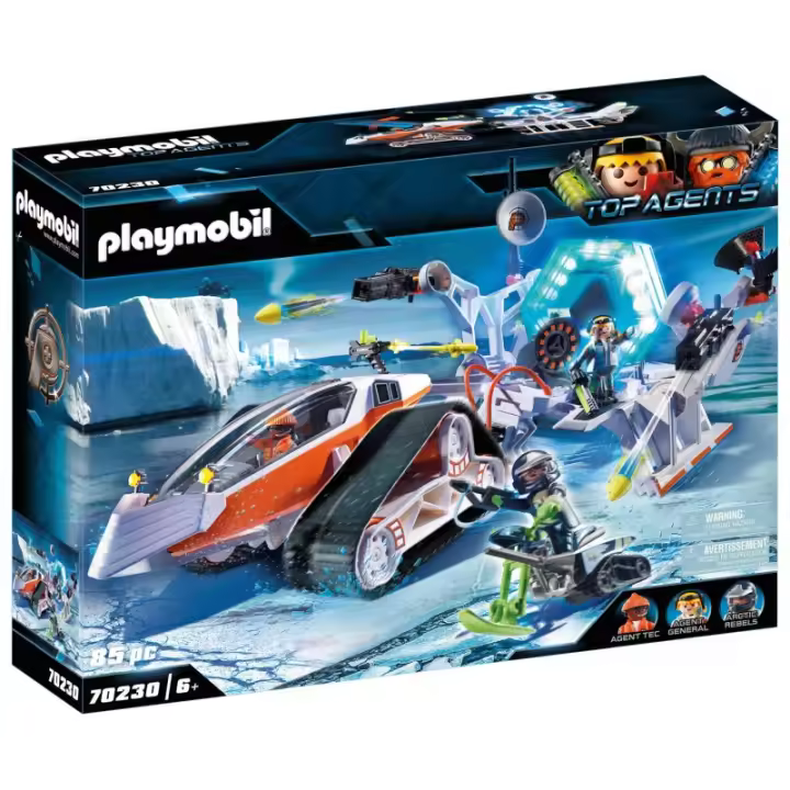 Playmobil 70230 Spy Team Comando de Nieve Top Agents 21P70230 - 1