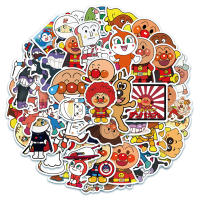 Pegatinas De Dibujos Animados Anpanman 10/30/50Pcs Para Maleta Patineta Portátil Luggage Fridge Teléfono Coche Decoración DIY - details 1