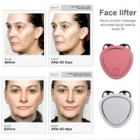 MAQUINA DE LIFTING FACIAL EMS MÁSSEJADOR ROLLO MICROCORRIENTE DISpositivo De Belleza Rejuvenecimiento Y Acondicionamiento De La Piel Herramienta Esculptor De Rostro - details 2