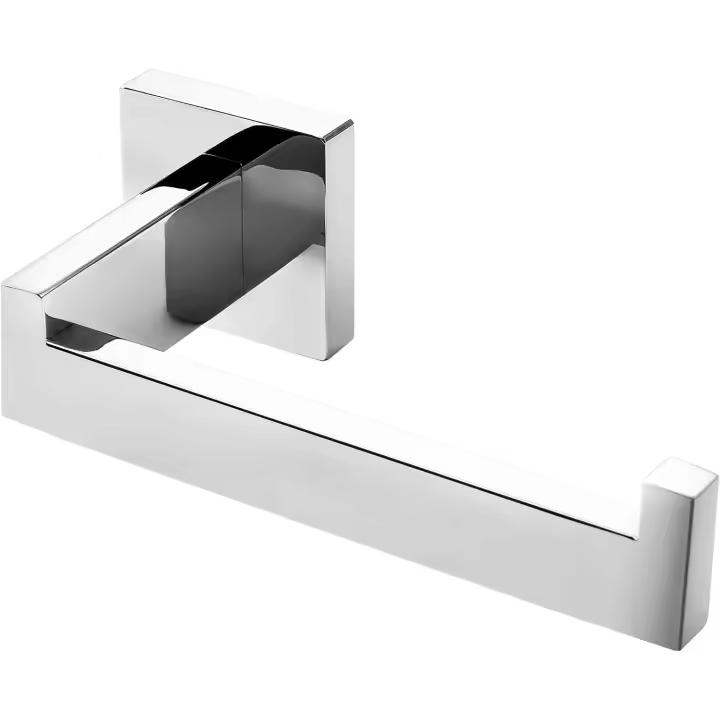 Portarrollos Papel Higiénico Baño Acabado Pulido, Maple Inoxidizable, Rollos Port para La Cocina y El Haño, Portarollos de Papel Higiénico Premium Montaje en Pared (Cuadrado) - 1