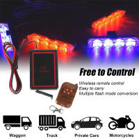 Luz De Advertencia Estroboscópica RGB 12V Para Coche Lámpara DRL LED Decorativa Para Motocicleta Y Automóvil Accesorios 4x4 Flash Policiales - details 1
